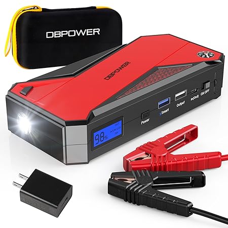 DBPOWER-Portable-Car-Jump-Starter-DJS50-External-Battery