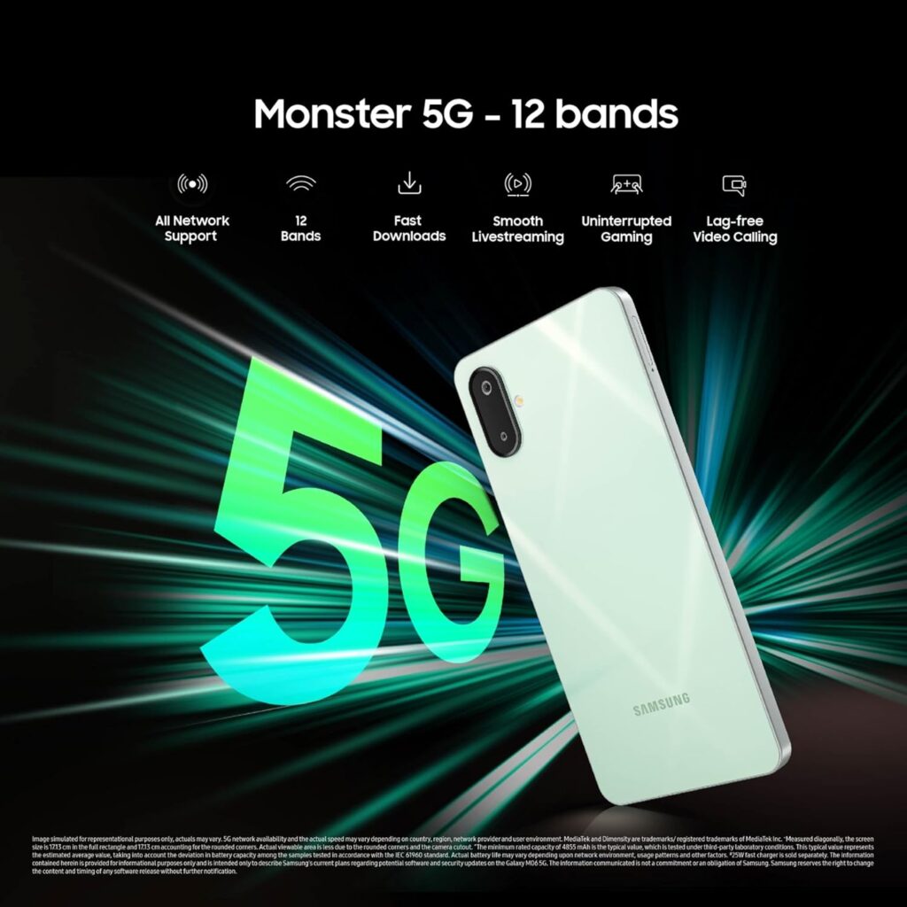 Samsung Galaxy M06 Sage Green