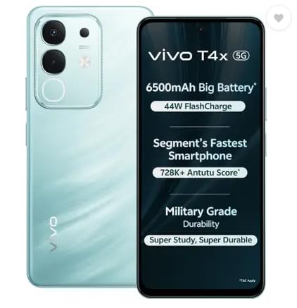 Vivo T4X Glacial Teal